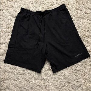 Eddie Bauer Men's Athletic Black Shorts Size XL